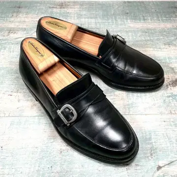 컨디션 최상 Ferragamo 간치니 로퍼 7 1/2 2E 이탈리아