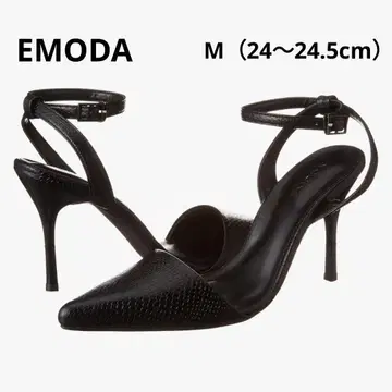 EMODA 에모다 앵클 스트랩 블랙 힐 M