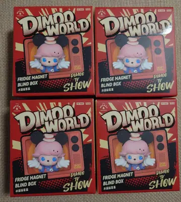 DIMOO WORLD 냉장고 마그넷 4개 세트