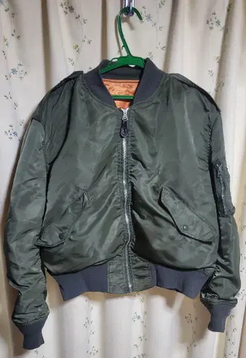 80년대 90년대 ALPHA 알파 인더스트리즈 MA-1 USA L