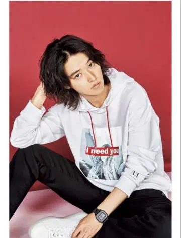 ARMANI EXCHANGE 남성용 후드티