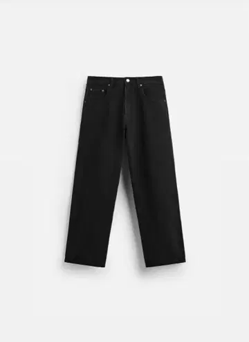 자라 BAGGY FIT 데님 팬츠