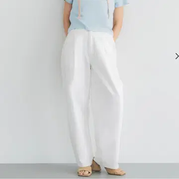coca 코카 썸머 데님 턱 팬츠