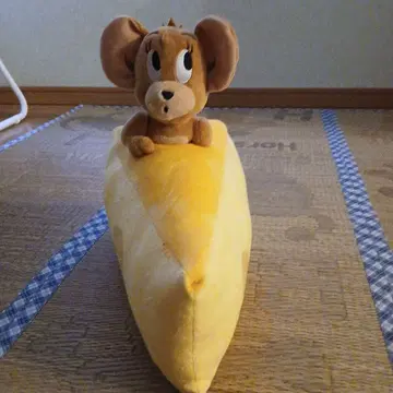톰과 제리 봉제 인형 제리 치즈 모양