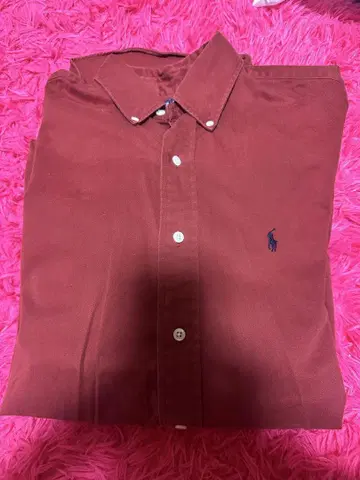 Ralph Lauren BLAIRE 빨간색 긴팔 셔츠 M