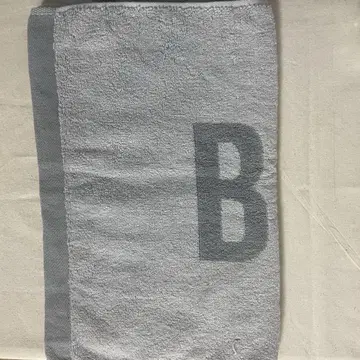 BE:FIRST 로고 페이스 타월 그레이