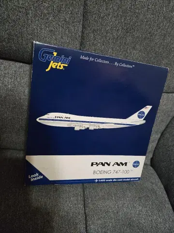 판암 B747-100 제미니 제트 1/400 다이캐스트