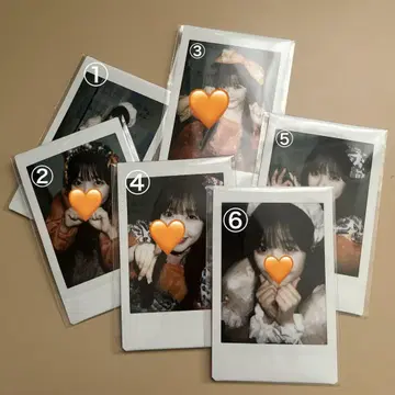 카와모토 에루 솔로 폴라로이드 6장 세트