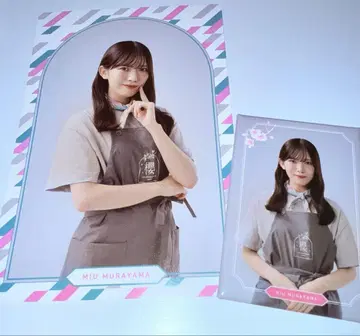 사쿠라자카46 사쿠라자카 카페 엽서 마그넷 무라야마 미우