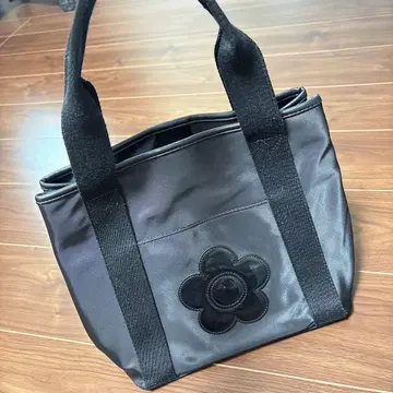 마리콴트 에나멜 데이지 토트백