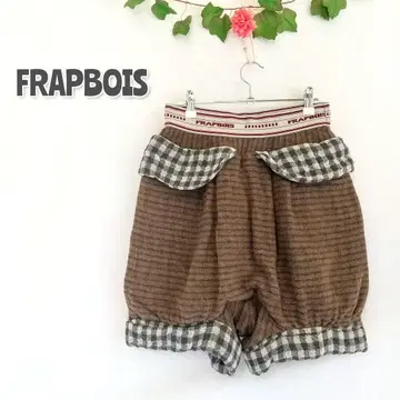 [FRAPBOIS] 하프 벌룬 팬츠 2way 사루엘 숏 브라운