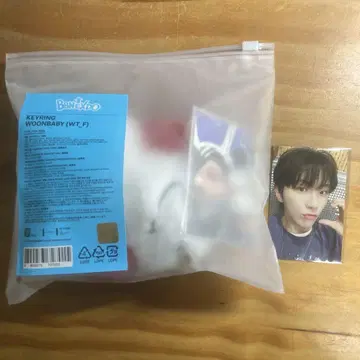 BOYNEXTDOOR 푸넥도 운아기 운학 트레이딩 카드 봉제 인형