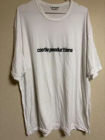 cootie productions 티셔츠 X LARGE 화이트