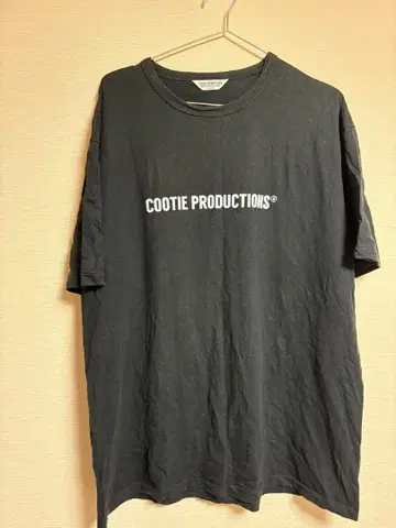 COOTIE PRODUCTIONS 블랙 티셔츠 XL