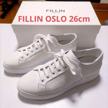 FILLIN OSLO 필인 화이트 스니커즈 키높이 신발