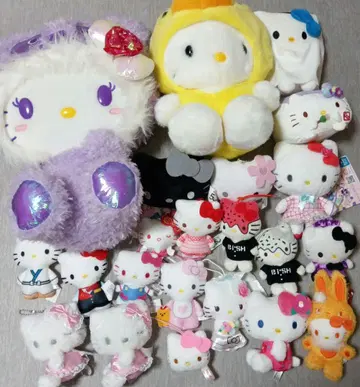 키티 봉제 인형 세트