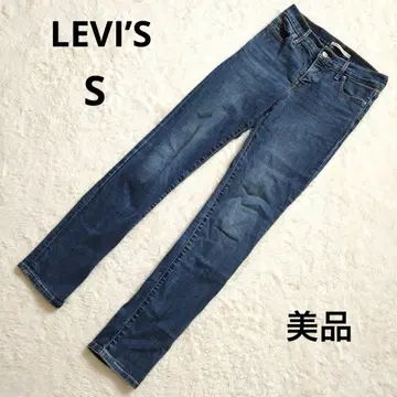 [새상품급] 리바이스 다크 블루 스키니 데님 작은 사이즈 S