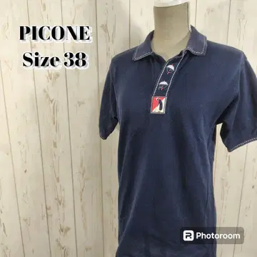 STUDIO PICONE 반팔 피케 셔츠 코튼 일본제 골프
