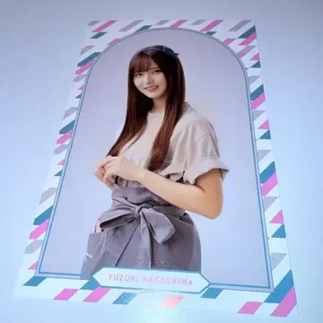 사쿠라자카46 사쿠라자카 카페 특전 엽서 나카시마 유즈키