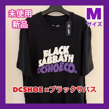 DCSHOE 블랙 사바스 티셔츠 M 사이즈 미사용