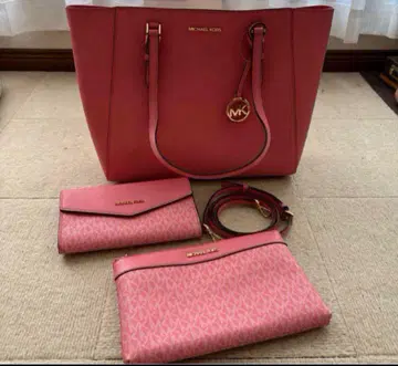 MICHAEL KORS 핑크 토트백 세트