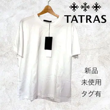 [미사용 새상품 택 포함] TATRAS 화이트 티셔츠