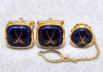 Meissen 마이센 크로스 소드 마크 커프스, 태국 턱 C2170