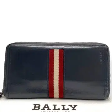 새상품급 BALLY 발리 라운드 지퍼 장지갑 기차 스포팅