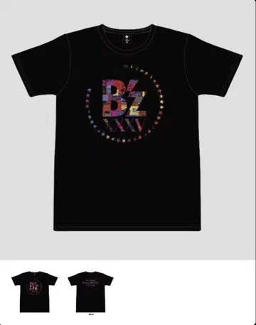 B'z LIVE-GYM 2023 STARS 티셔츠 블랙 2XL