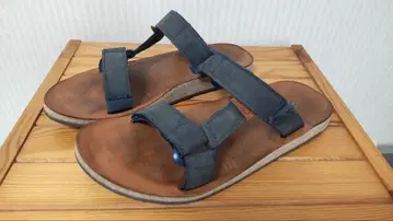 Teva 네이비 플랫 샌들 남성용 US 8 26cm