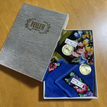 FEILER 손수건 4장 세트