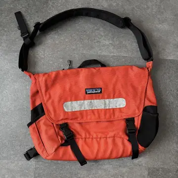 00s patagonia 메신저 백 오렌지