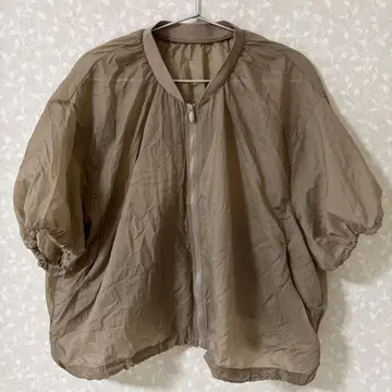 레레레상 벌룬 슬리브 블루종