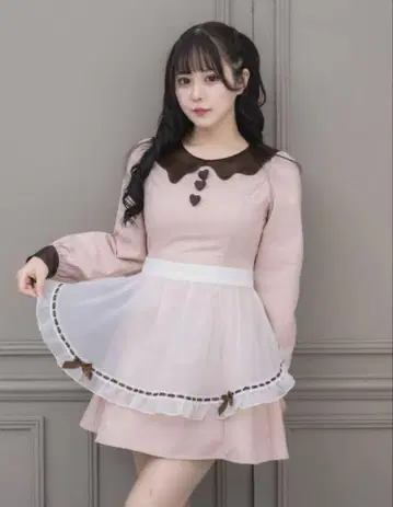 pium 초콜릿 메이드 원피스