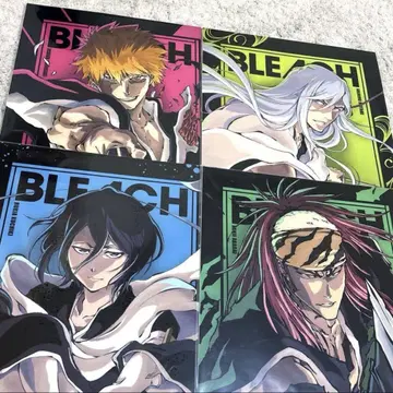 BLEACH 제일복권 H상 클리어 포스터 4매 세트