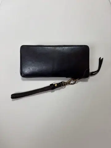 SLOW 다크 브라운 장지갑 슬로우 도치기 가죽