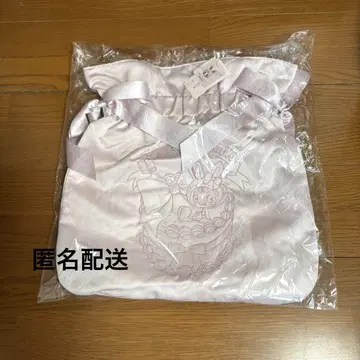 메종 드 플뢰르 한정 메조피아노 더블 리본 토트백 라이트핑크