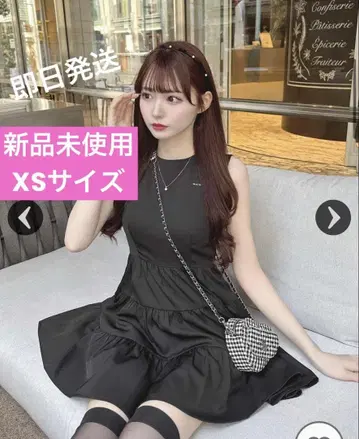 미사용 새상품 미셸 마카롱 백 오픈 리본 원피스