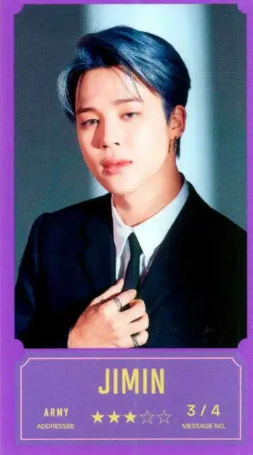 BTS BANG BANG CON 라이브 공연 지민 메시지 사진 3/4