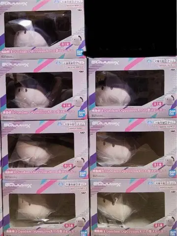 기동전사 Gundam GQuuuuuuX 지크액스 할로형 스피커 7점