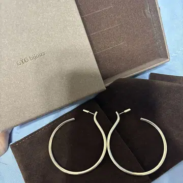 ete bijoux 리글로우 후프 귀걸이 S