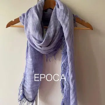 에포카 EPOCA 스톨 파랑 스카프 머플러