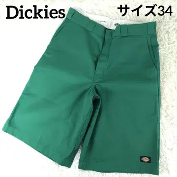 미사용급 컨디션 최상 Dickies 디키즈 루즈핏 하프 팬츠 그린