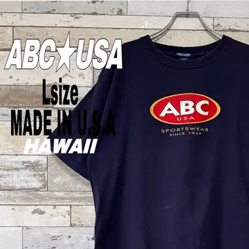 ABC STORE HAWAII 티셔츠 USA 구제 의류 에이비씨 스토어