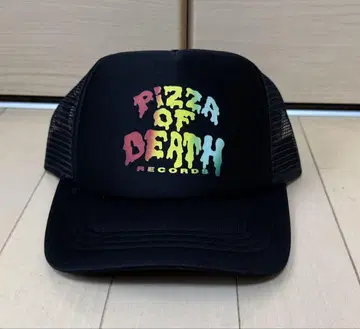 PIZZA OF DEATH 피자 오브 데스 메쉬 캡 라스타 컬러