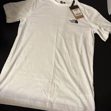 THE NORTH FACE 화이트 티셔츠 S