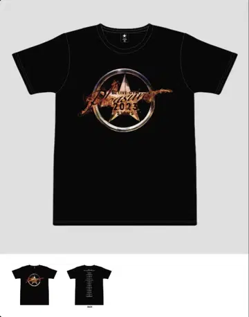 B'z LIVE-GYM Pleasure 2023 STARS 티셔츠