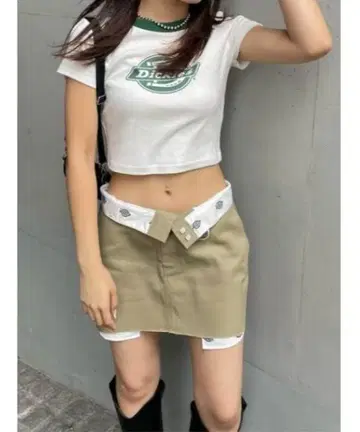 MOUSSY | DICKIES (R) CUT OFF 미니 스커트