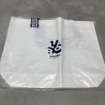 SnowMan 스노라보 쇼핑 백