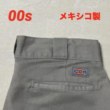 00s 디키즈 갱 팬츠 하프 팬츠 치카노 그레이 32